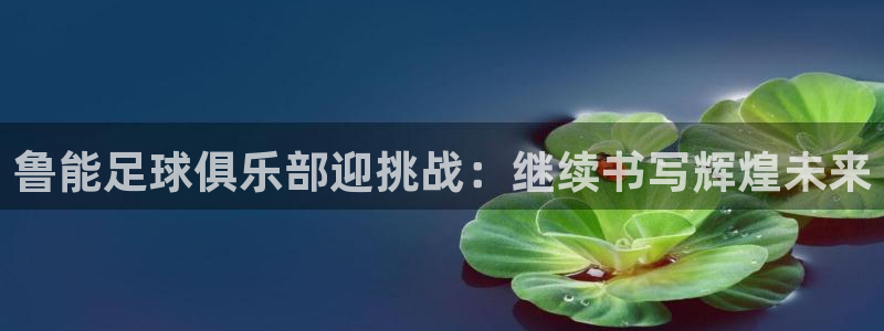  米兰体育登录：鲁能足球俱乐部迎挑战：继续书写辉煌未来